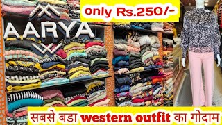 Western Wear Market in Ahmedabad  Western Outfits For Girls  Fancy Girls Top  Naranpura Market [upl. by Ollie]