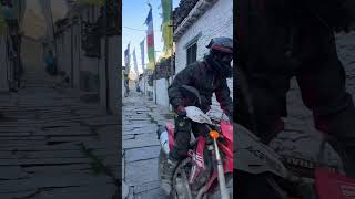 crf250l enduro nepal travel mustang [upl. by Annekahs407]