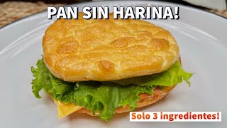 PAN NUBE  PAN SIN HARINA  DIETA KETO  PAN KETO [upl. by Hertzfeld]