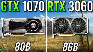 GTX 1070 vs RTX 3060 Tested in 2023 [upl. by Noxas]