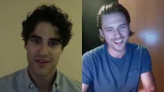 Darren Criss amp Aaron Tveit Skype Duet  Take Me or Leave Me [upl. by Thorvald]