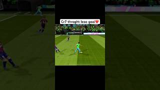 Cr7 throght leao goal❤️cr7 fifa ytshortsviral bestgoals soccerplayer dls23 [upl. by Licht]