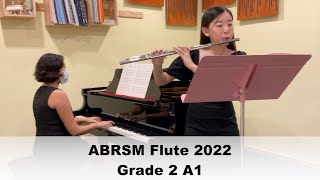 Menuet II from Music for the Royal Fireworks  Grade 2 A1 ABRSM Flute Exam Pieces from 2022 [upl. by Assirolc]