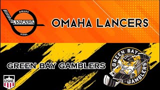 Omaha Lancers vs Green Bay Gamblers 38  USHL Highlights 2024 [upl. by Warder]