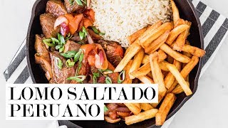 Lomo saltado peruano  Cravings Journal español [upl. by Eentruoc]