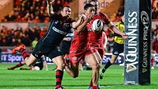 Scarlets v Newport Gwent Dragons Highlights – GUINNESS PRO12 201516 [upl. by Andrea]