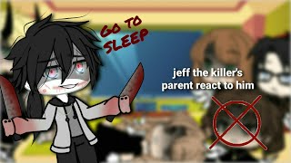 Creepypasta parentreact to their childrens Jeff the killer part 1 [upl. by Sivolc415]