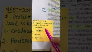 NEET BIOLOGY MCQ Practice for NEET 2024 NCERTlines study neet bio trending neetpyq mbbs [upl. by Bronwen]