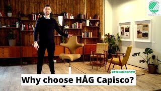 Why choose HÅG Capisco   HÅG  Height Adjustable Seating Chair [upl. by Kathryne]