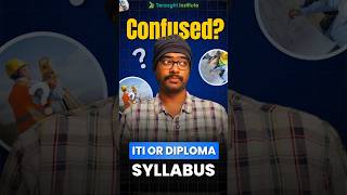 😲 Choose the Right Syllabus 👍 ITI or Diploma 🤔 Get Clarity 💥 tnpsc terzaghiinstitute [upl. by Einhapets]