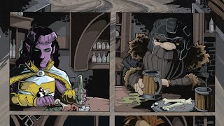 Coloring Fantasy Comic  DampD campaign [upl. by Anomar]