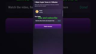 5 main crypto terms in 5 minutes tapswap code tapswap code [upl. by Rannug866]