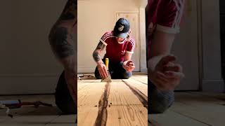 Fill Floorboard Gaps  Secret Pro Method [upl. by Weisburgh]