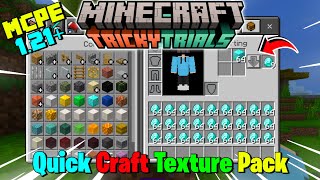 Quick Craft For Minecraft Pe 121  Fast Craft For Mcpe 121 [upl. by Econah119]