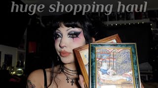 HAUL urban outfitters vintage stores in LA thrifting antique shopping [upl. by Slack]