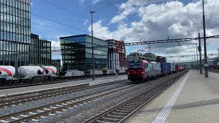 SBB Cargo International Siemens Vectron 193 468 quotChiassoquot [upl. by Llebiram256]