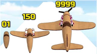 MAX LEVEL in Epic Plane Evolution Game [upl. by Rehtul]