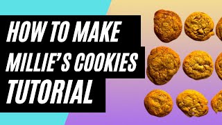 Bake MILLIES COOKIES how to recipe [upl. by Oberstone]