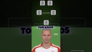 Joshua Kimmich Picked his Fav Five Football Legends 😱🔥 efootball2024 efootball2023 efootball [upl. by Nosrak351]