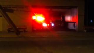 Charleroi fire dept medic 33 responding [upl. by Eislehc]