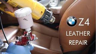 BMW Z4 E89 Leather Repair [upl. by Archie]