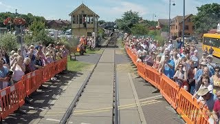 Cromer to Sheringham and Holt – Hastings DEMU cab ride – 23 July 2016 [upl. by Imoian]