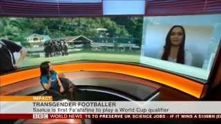 Interview with Jaiyah Saelua  BBC World News [upl. by Tade]