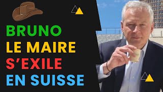 Bruno Le Maire Quitter la France Pour s’Installer En Suisse à Lausanne [upl. by Eisinger]