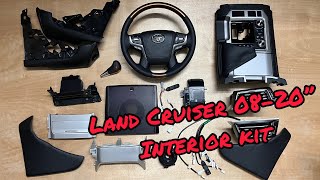 Land Cruiser LC200 2008 to 2021 and 2023 INTERIOR KIT CONVERSION [upl. by Mansfield]