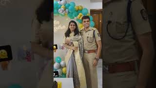 🎯💯🔥IAS officer saumya Sharma with IPS archit chandak sir 🔥 shortvideo upsc cse motivation 💯🎯🔥 [upl. by Kolosick820]