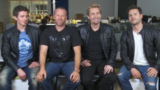 Nickelback talk Madison Square Garden Concert quotThis Means Warquot [upl. by Muffin755]