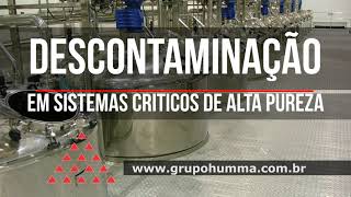 Limpeza Química e Descontaminação em Sistemas Críticos de Alta Pureza  Grupo Humma [upl. by Heger612]