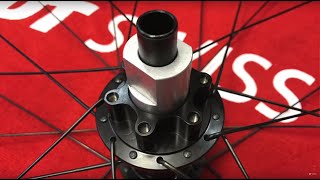 Bearing service on DT Swiss Star Ratchet hub Howto tutorial  DT Swiss [upl. by Ogirdor]