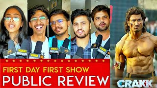 Crakk Public review Vidyut Jammwal Crakk Movie Review Crakk Review Crakk Full Movie [upl. by Nwahsel891]