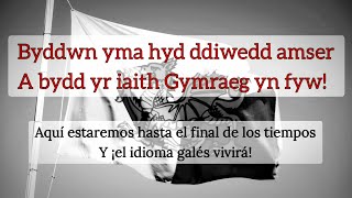 Dafydd Iwan  Yma o Hyd  letra en galés y español [upl. by Gertrud894]