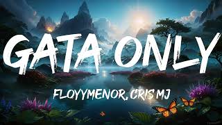 FloyyMenor  GATA ONLY ft Cris MJ LetraLyrics [upl. by Hilde263]