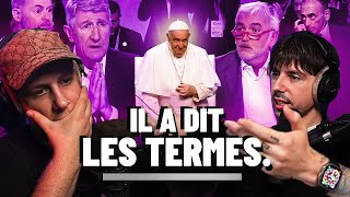 Le Pape DÉFEND les MIGRANTS  les faux chrétiens en sueur [upl. by Eltsyrk]