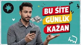 Bu Site Günlük 900₺ Kazan 🤑 İnternetten Para Kazanma Yolları 2024 [upl. by Arsuy540]