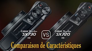 Canon PowerShot SX730 HS vs Canon PowerShot SX720 HS Une Comparaison de Caractéristiques [upl. by Yoreel]