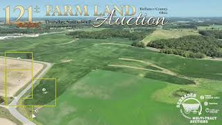 LAND AUCTION OFFERED IN 4 TRACTS IN DEFIANCE COUNTY OH [upl. by Norine]