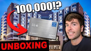 Chase World of Hyatt Card Unboxing  My MAX Point Strategy [upl. by Lybis366]