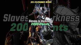 Slaves to darkness 2000 points army aos warhammer ageofsigmar [upl. by Server970]