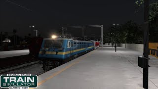 Train Simulator Classic 2024 WAG 7 Erode Nellai SF Express12632 Tirunelveli to Chennai Egmore [upl. by Nyleda]