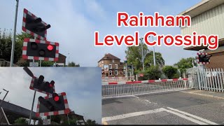 Rainham Level Crossing Medway Kent [upl. by Ennyletak317]