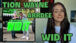 TION WAYNE x ARRDEE  WID IT  GRM DAILY  UK REACTION 🇬🇧🔥🔥 [upl. by Ingra523]