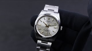 Rolex Oyster Perpetual 36 126000 Silver Dial 2020 Novelty [upl. by Deth]