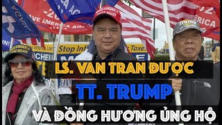 Đồng Hương Việt Nam và TT Trump ủng hộ và chọn LS Trần Thái Văn làm Giám Sát Viên và đại biểu CH [upl. by Sesom]