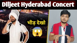 Diljit Dosanjh Hyderabad Concert Superhit [upl. by Nims]