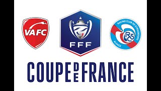 🏆⚽ VALENCIENNES  STRASBOURG  132 de Finale  Coupe de France Fifa22 CPUvsCPU CoupedeFrance [upl. by Aizatsana]