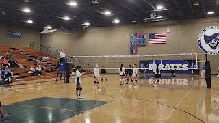 MB Girls Freshman Volleyball vs Pioneer Valley set 2 [upl. by Yance]